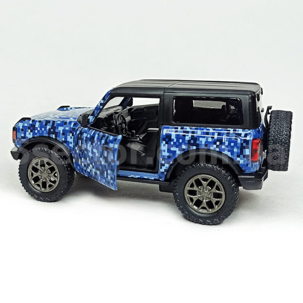 Ford Bronco 2022 Camo Edition Модель 1:36 Синий