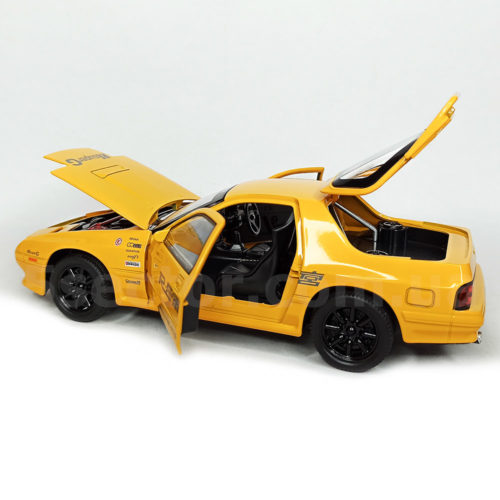 Mazda RX-7 Масштабная модель 1:24 Желтый