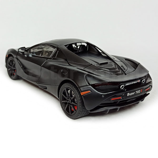 McLaren 720S Spider Модель 1:24 Черный матовый