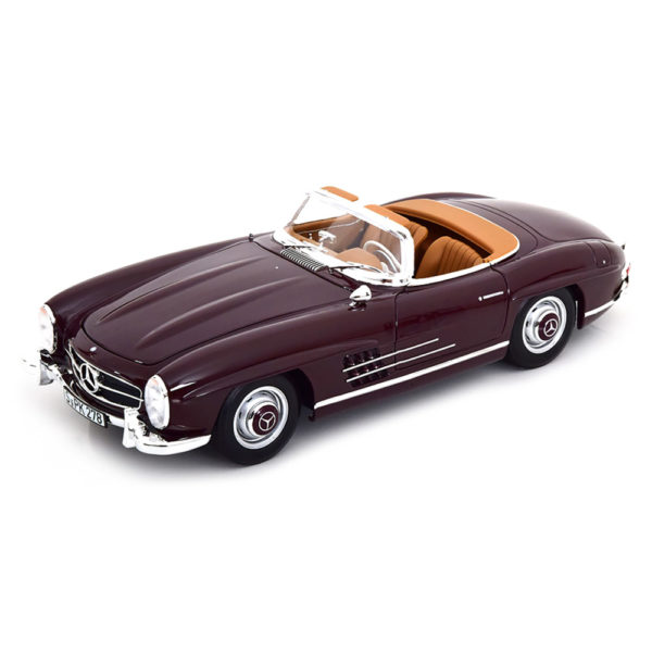 Mercedes-Benz 300 SL Roadster 1957 Модель 1:18 Бордовый