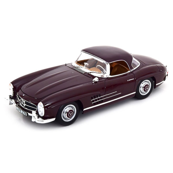 Mercedes-Benz 300 SL Roadster 1957 Модель 1:18 Бордовый