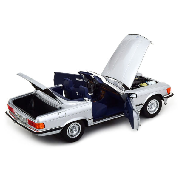 Mercedes-Benz 380 SL R107 1985 Модель 1:18 Серый