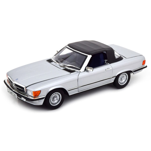 Mercedes-Benz 380 SL R107 1985 Модель 1:18 Серый