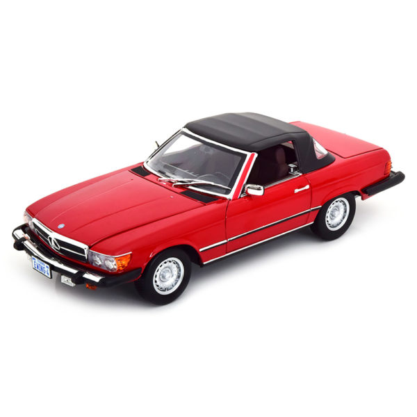 Mercedes-Benz 450 SL R107 1979 Модель 1:18 Красный