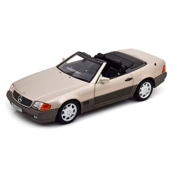 Mercedes-Benz 500 SL R129 1989 Модель 1:18 Бежевый