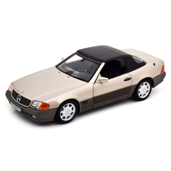 Mercedes-Benz 500 SL R129 1989 Модель 1:18 Бежевый