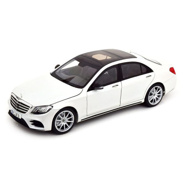 Mercedes-Benz S-Class AMG Line 2018 Модель 1:18 Белый