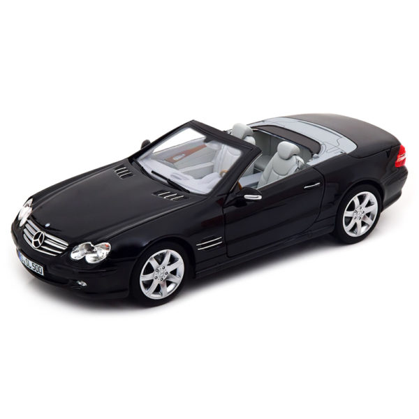 Mercedes-Benz SL 500 R230 2003 Модель 1:18 Черный