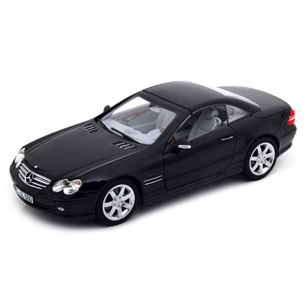 Mercedes-Benz SL 500 R230 2003 Модель 1:18 Черный