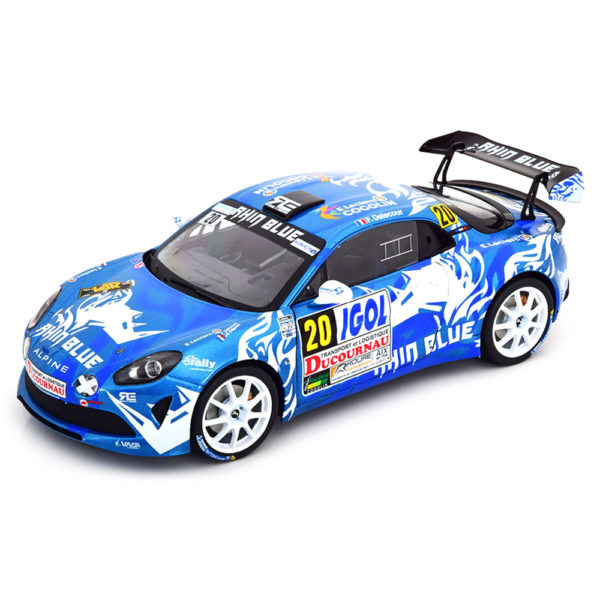 Alpine A110 No.20 Rallye du Var 2021 Модель 1:18