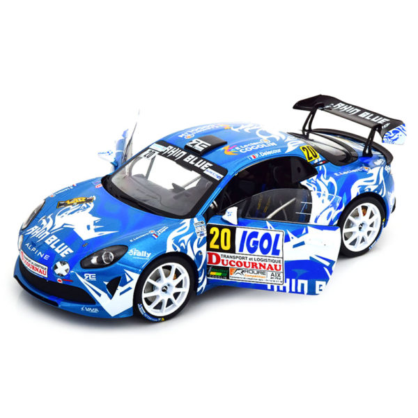 Alpine A110 No.20 Rallye du Var 2021 Модель 1:18