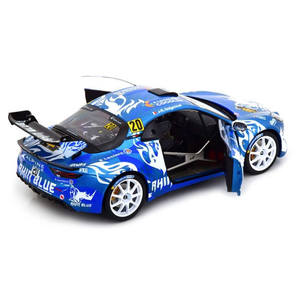 Alpine A110 No.20 Rallye du Var 2021 Модель 1:18