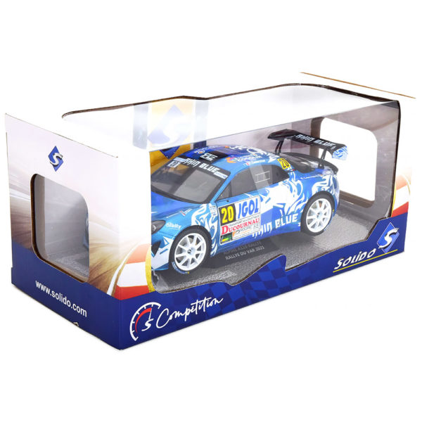 Alpine A110 No.20 Rallye du Var 2021 Модель 1:18