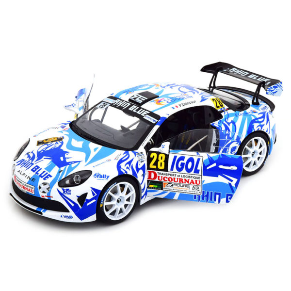 Alpine A110 No.28 Rallye du Var 2021 Модель 1:18