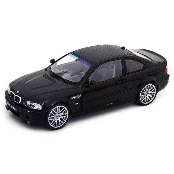 BMW M3 CSL E46 2003 Модель 1:18 Черный