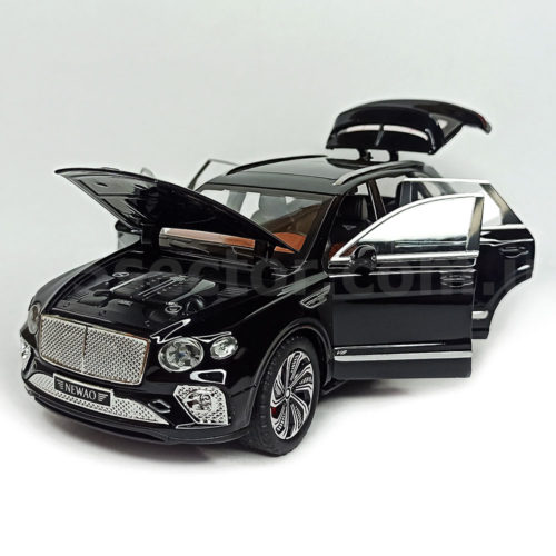 Bentley Bentayga Масштабная модель 1:24 Черный