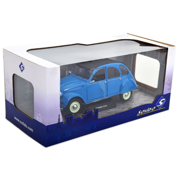 Citroen 2CV6 1982 Модель 1:18 Голубой