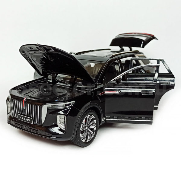 Hongqi E-HS9 Масштабная модель 1:24 Черный