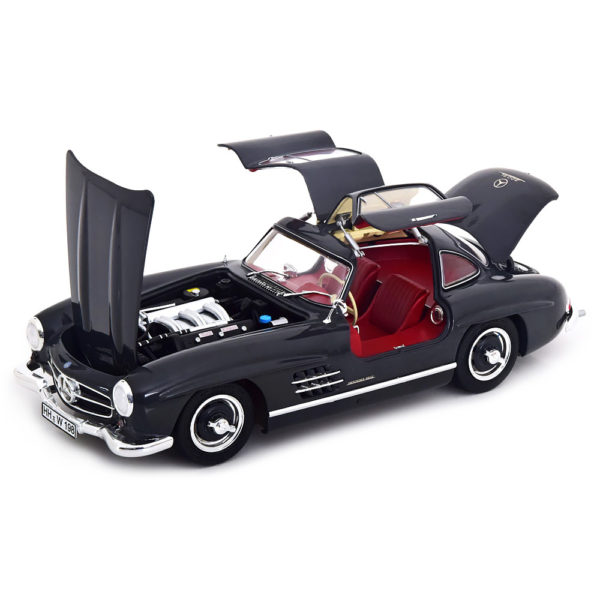 Mercedes-Benz 300 SL Coupe W198 Модель 1:18 Темно-серый