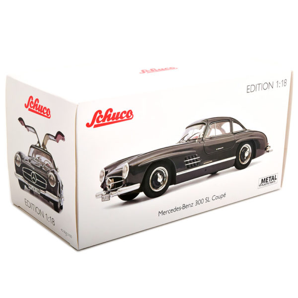 Mercedes-Benz 300 SL Coupe W198 Модель 1:18 Темно-серый