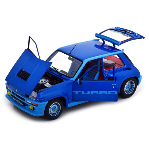 Renault 5 Turbo 1981 Модель 1:18 Голубой