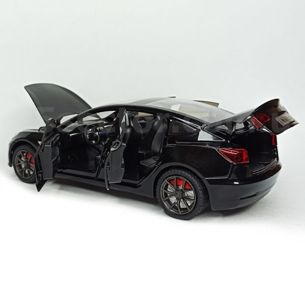 Tesla Model 3 Масштабная модель 1:24 Черный