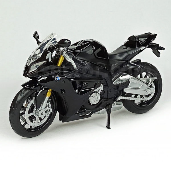 BMW S1000 RR Масштабная модель 1:12 Черный