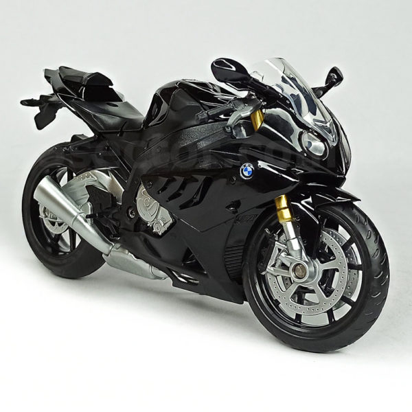 BMW S1000 RR Масштабная модель 1:12 Черный