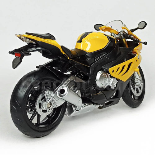 BMW S1000 RR Масштабная модель 1:12 Желтый