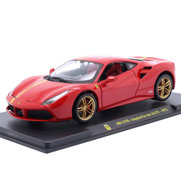 Ferrari 488 GTB Масштабная модель 1:24 Красный