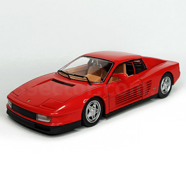 Ferrari Testarossa 1984 Модель 1:24 Красный