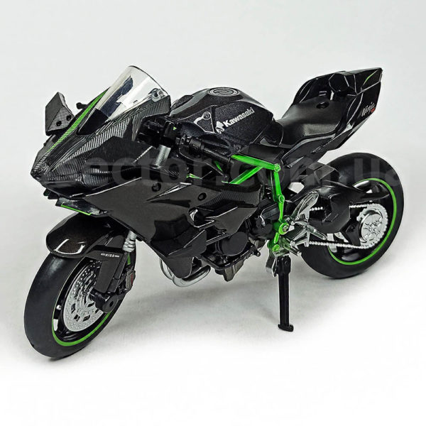 Kawasaki Ninja H2R Модель 1:12 Черный