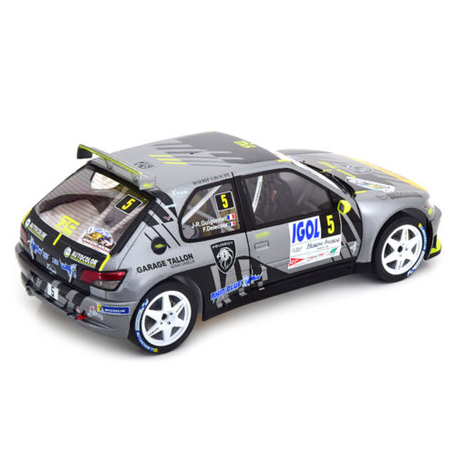 Peugeot 306 Maxi No.5 Rallye du Mont-Blanc 2021 Модель 1:18