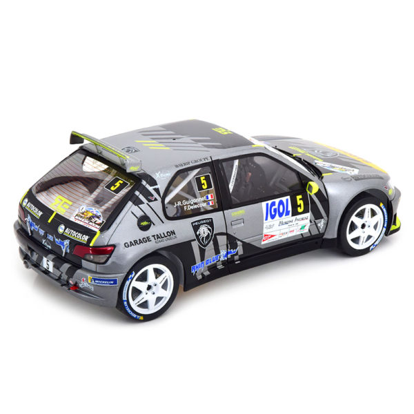 Peugeot 306 Maxi No.5 Rallye du Mont-Blanc 2021 Модель 1:18