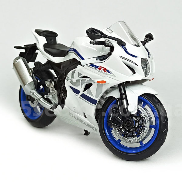 Suzuki GSX-R1000 Масштабная модель 1:12 Белый