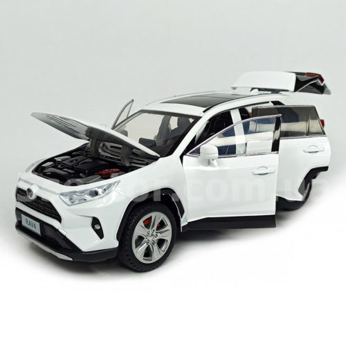 Toyota RAV4 Масштабная модель 1:24 Белый