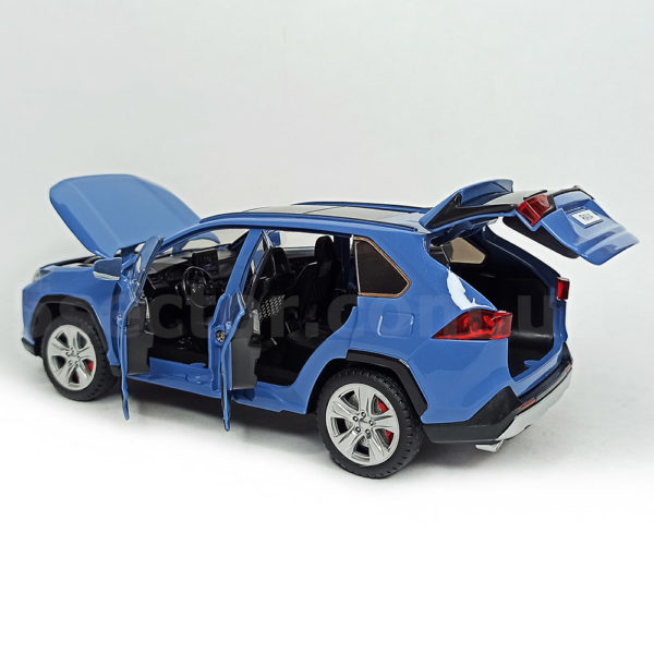 Toyota RAV4 Масштабная модель 1:24 Синий