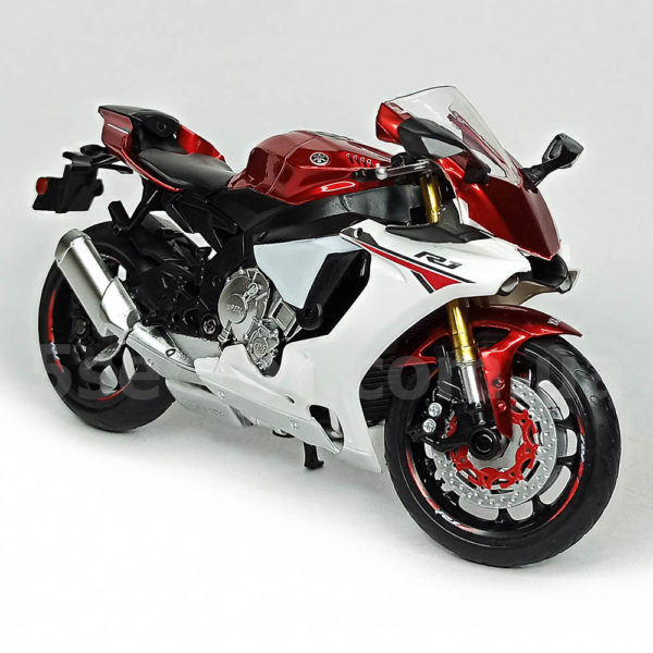 Yamaha YZF-R1 Масштабная модель 1:12 Красный