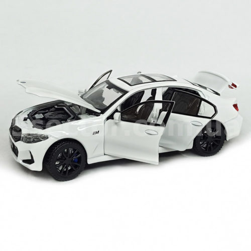BMW 3 Series 2023 Масштабная модель 1:32 Белый