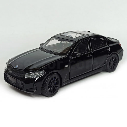 BMW 3 Series 2023 Масштабная модель 1:32 Черный