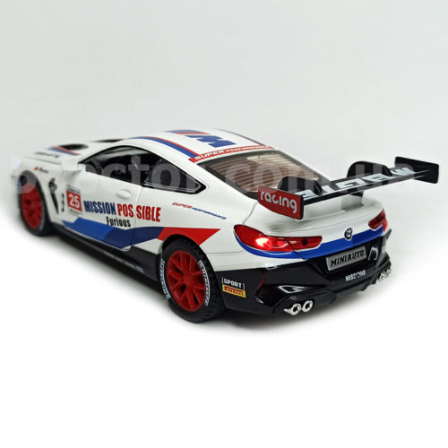 BMW M8 GTE No.25 Модель 1:32 Белый