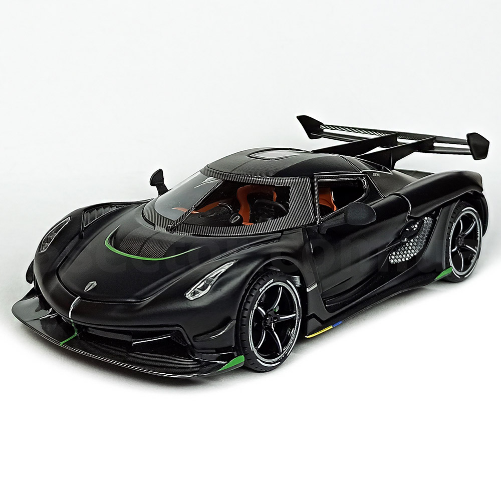 Koenigsegg Jesko Масштабная модель 1:24 Черный