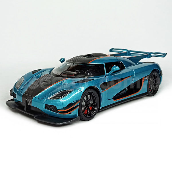 Koenigsegg One:1 Модель 1:24 Бирюзовый