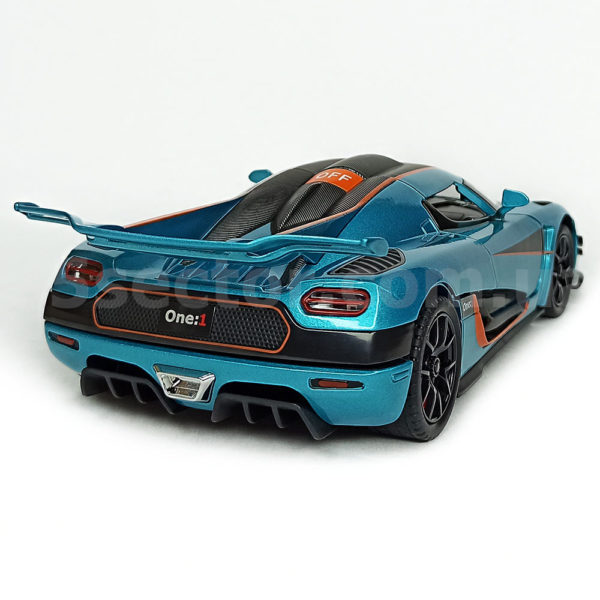 Koenigsegg One:1 Модель 1:24 Бирюзовый