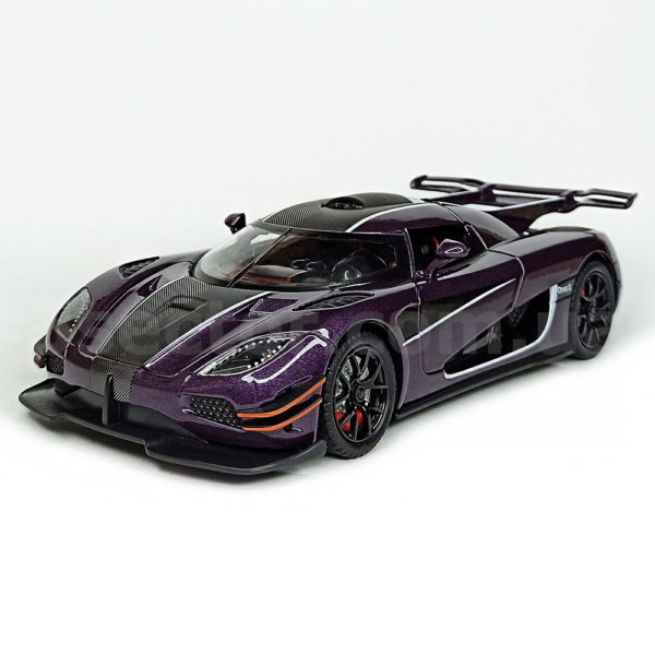 Koenigsegg One:1 Модель 1:24 Фиолетовый