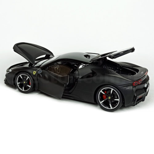 Ferrari SF90 Stradale Модель 1:24 Черный матовый