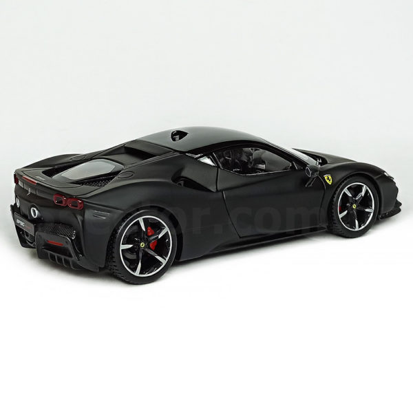 Ferrari SF90 Stradale Модель 1:24 Черный матовый