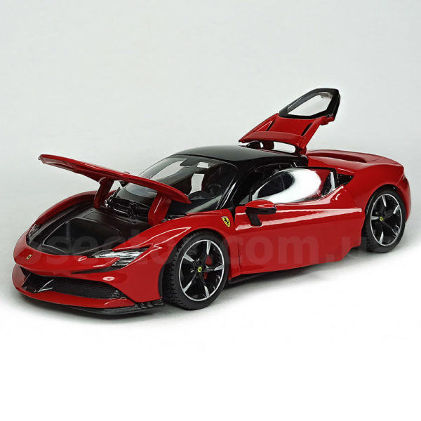 Ferrari SF90 Stradale Модель 1:24 Красный