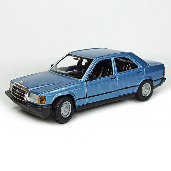 Mercedes-Benz 190 E 2.6 Модель 1:24 Голубой