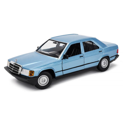 Mercedes-Benz 190 E 2.6 Модель 1:24 Голубой